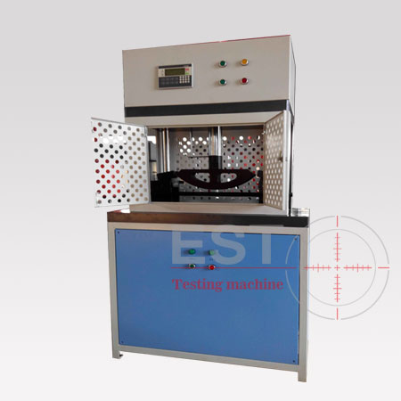 Steel pipe bending test machine