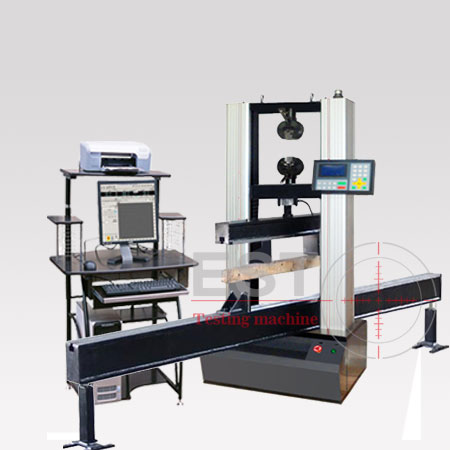 Four point bending testing machine