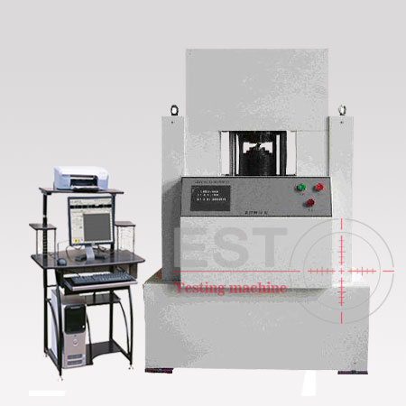 Microcomputer controlled electro-hydraulic servo cupping testing machine