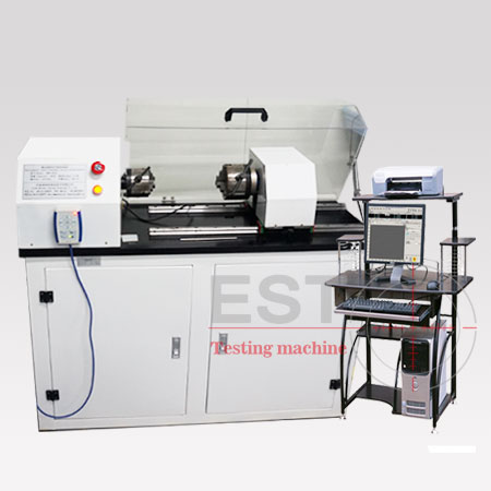 Computer controlled metal material torque tester