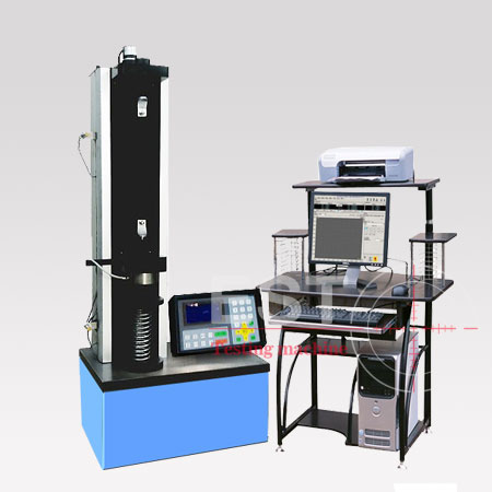 Single arm Microcomputer controlled Spring tension and Compression testing Machine