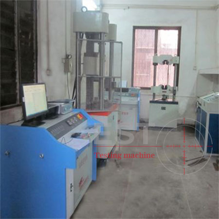 Delivery of supporting equipment for hydraulic universal testing machine