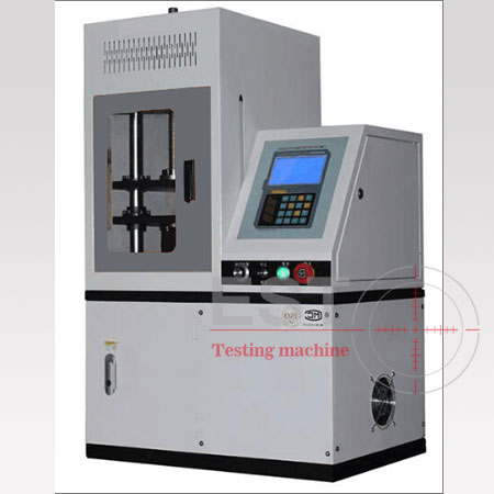 Low frequency tension and pressure fatigue test machine